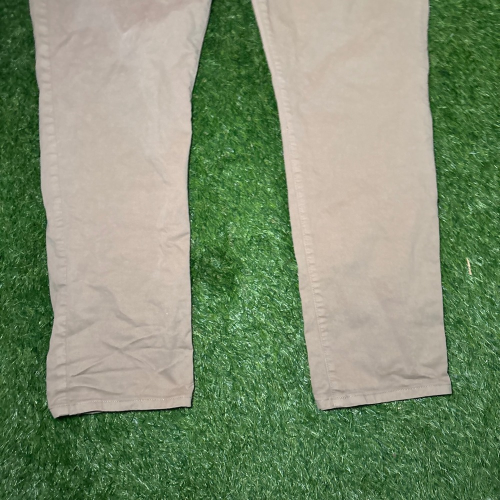 Flint and Tinder 365 Pants Slim Fit Khaki Tan Mens 38x30 Stretch Chino Trousers - Picture 3 of 10